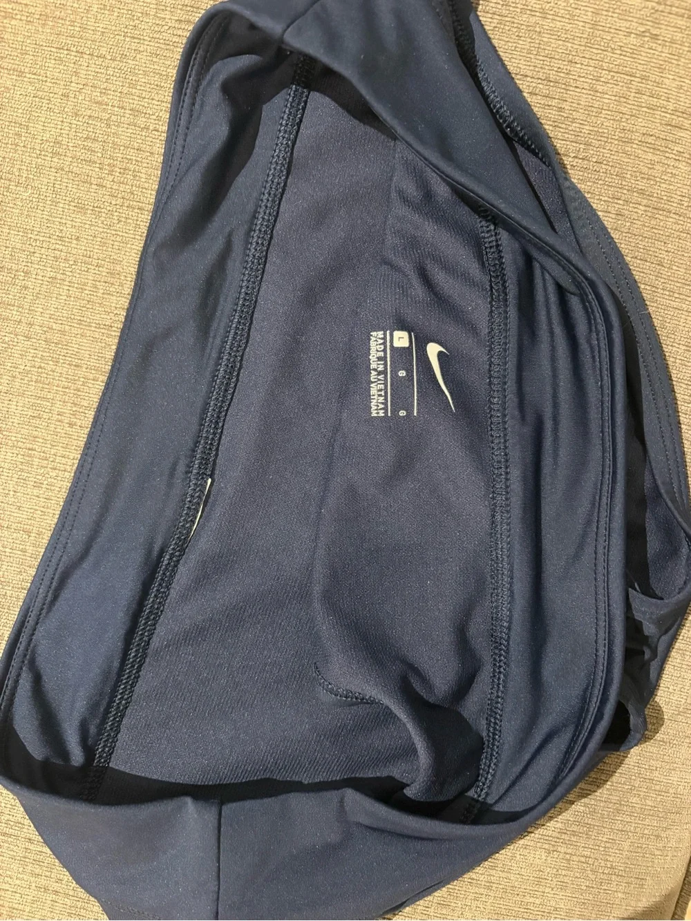 Nike Womens Blue Swim Bottoms Large L